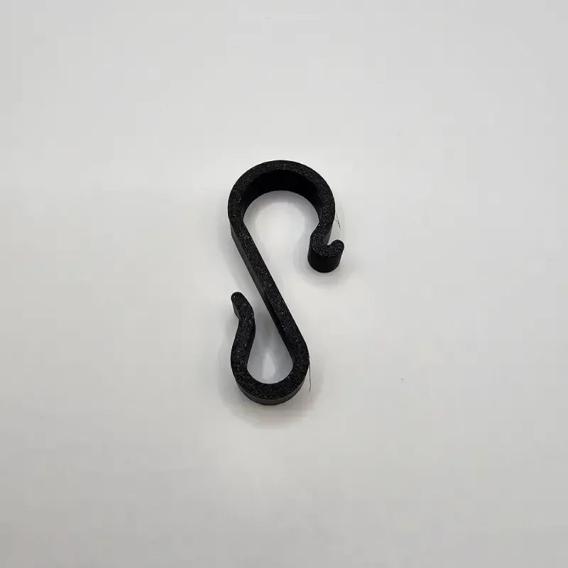 Lyskæde clips/kroge til zink/plastik tagrende 50 stk - Jul | TM3DPRINT I/S