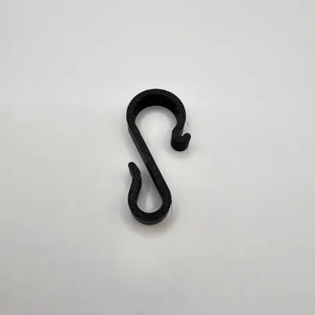 Lyskæde clips/kroge til zink/plastik tagrende 50 stk - Jul | TM3DPRINT I/S
