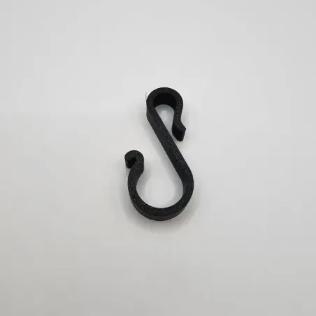 Lyskæde clips/kroge til zink/plastik tagrende 50 stk - Jul | TM3DPRINT I/S