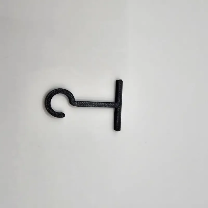 T-formet Krog til Julelys i Udhæng – 50 stk. | TM3DPRINT