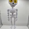 Fleksibel Skelet – 3D-printet Halloweenfigur med bevægelige led | TM3DPRINT I/S