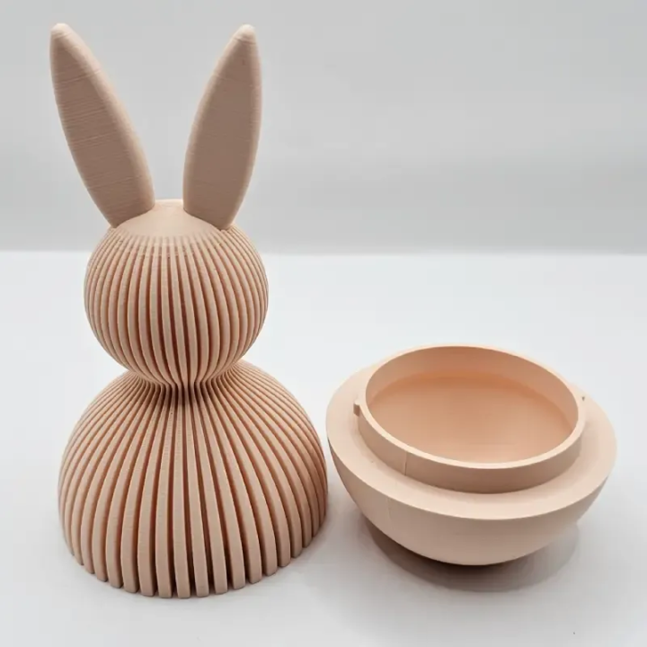 Påskehare – 2-delt Opbevaringsfigur | TM3DPRINT