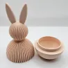 Påske Hare – 2-delt opbevaringsfigur | TM3DPRINT I/S