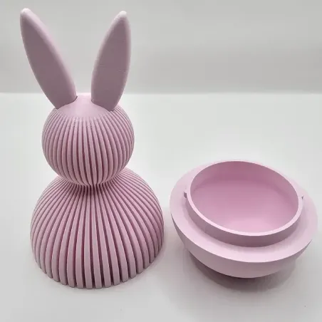 Påske Hare – 2-delt opbevaringsfigur | TM3DPRINT I/S