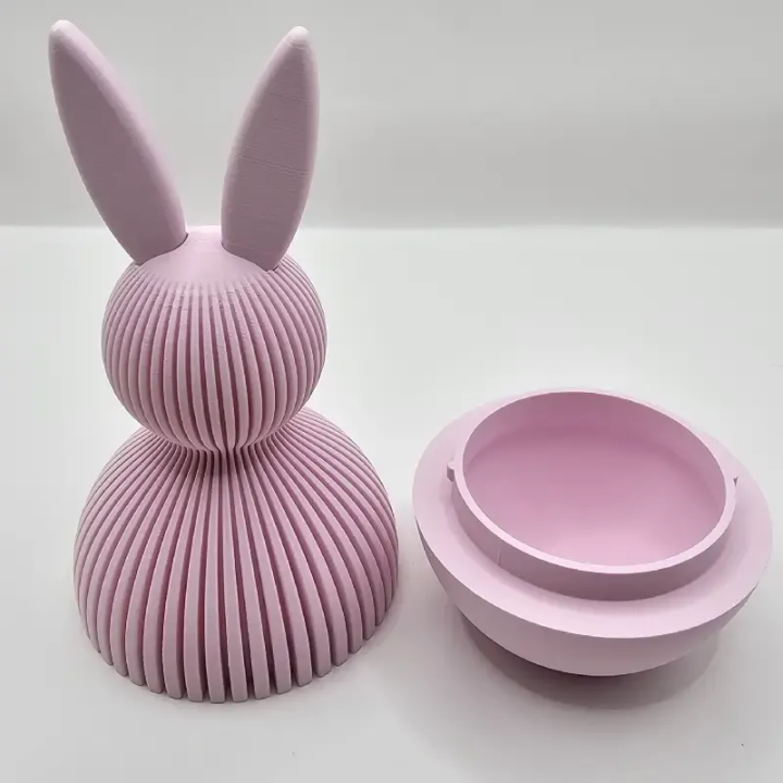 Påskehare – 2-delt Opbevaringsfigur | TM3DPRINT