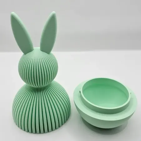 Påske Hare – 2-delt opbevaringsfigur | TM3DPRINT I/S
