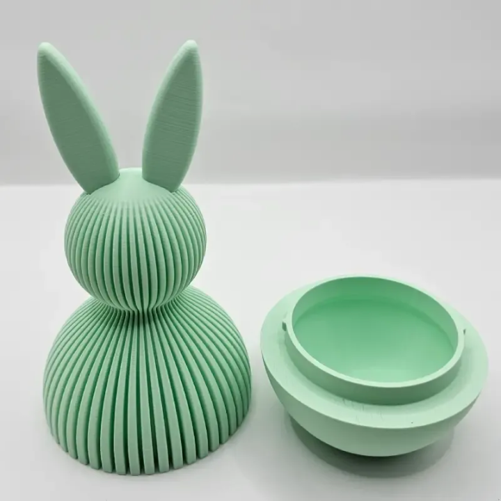 Påskehare – 2-delt Opbevaringsfigur | TM3DPRINT