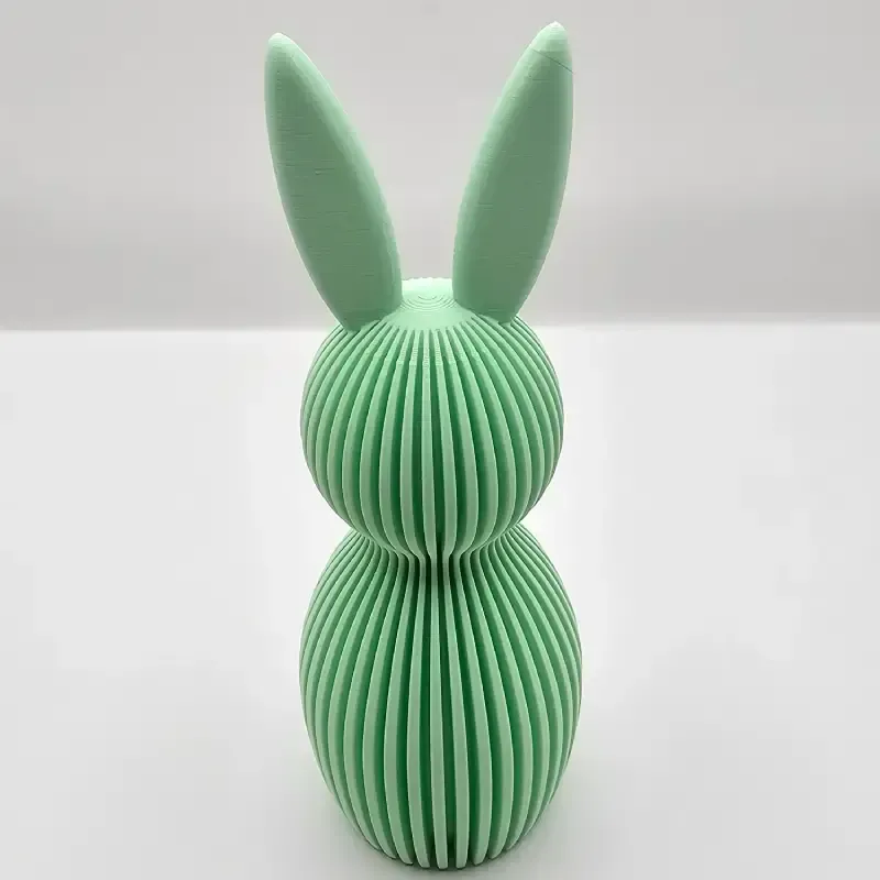 Påskehare i 3D print – Dekorativ påskepynt i 2 størrelser | TM3DPRINT I/S