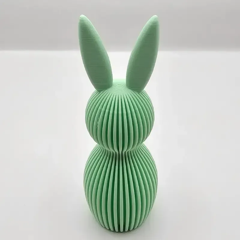 Påskehare i 3D print – Dekorativ påskepynt i 2 størrelser | TM3DPRINT I/S