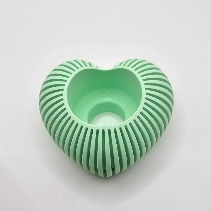 Hjerteformet LED Fyrfadslysholder | TM3DPRINT