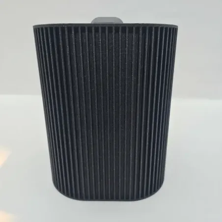 Køkkenrulle Holder i PLA – Moderne Ribbet Design | TM3DPRINT I/S