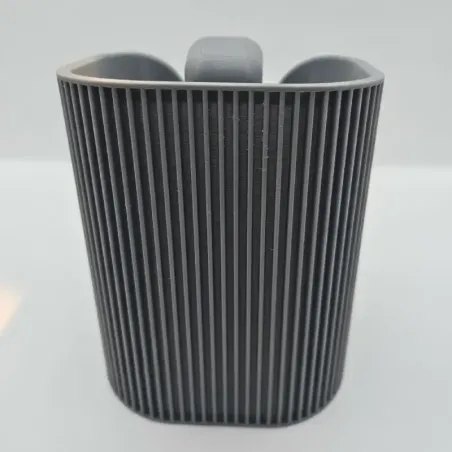Køkkenrulle Holder i PLA – Moderne Ribbet Design | TM3DPRINT I/S