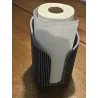 Køkkenrulle Holder i PLA – Moderne Ribbet Design | TM3DPRINT I/S