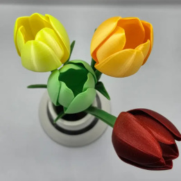 Evighedstulipan – 3D-printet Blomst | TM3DPRINT