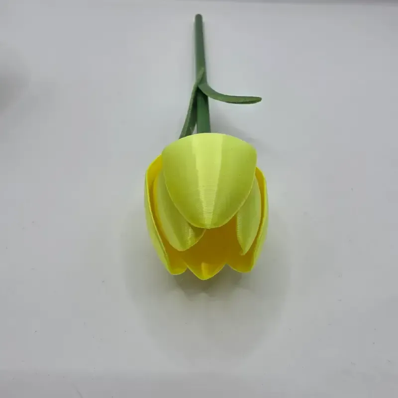 3D-Printet Tulipan i PLA – Dekorativ Blomst i 4 Farver | TM3DPRINT I/S