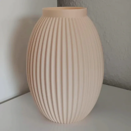 Ella Vase – 3D-printet Dekorationsvase | TM3DPRINT