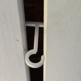 T-formet Krog til Julelys i Udhæng – 50 stk. | TM3DPRINT
