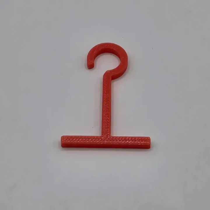 T-formet Krog til Julelys i Udhæng – 50 stk. | TM3DPRINT