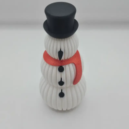 Hr. Sne – 3D-printet Snemand med LED Lys | TM3DPRINT